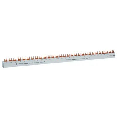 Busbar3P+N L1L2L3NL1NL2NL3N.. 57M 80A tip furca Hager KDN450E