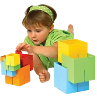 Joc de constructie Cuburi DADO Original - Fat Brain Toys