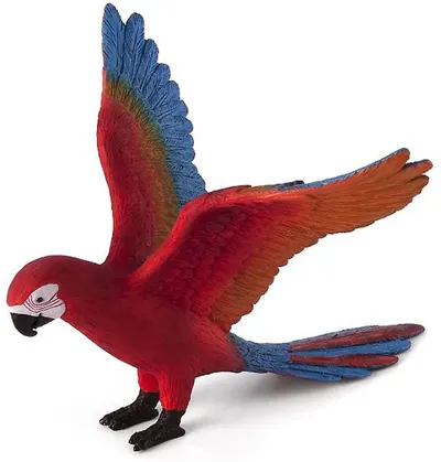 Figurina Mojo Wildlife - Papagal Ara