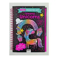 Neon Scratch Art: Dreamy Unicorns (Scratch Art Fun(...)