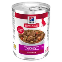 Hills SP Canine, tocanita pentru caini cu carne de vita si legume, 363 gr