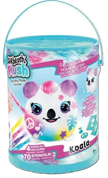 Set creativ Canal Toys - Mini jucărie de plus pentru colorat, Koala
