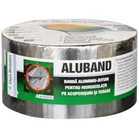 Banda Aluminiu cu Bitum, 20 cm x 10 m, pentru Hidroizolatii, Den Braven