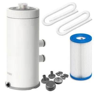 Pompa filtrare piscina, Intex, 3785 L/h, filtru tip A, pentru piscine 21.100 L