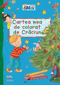 Învață cu Max - Cartea mea de colorat de Crăciun - Paperback - Christian Tielmann