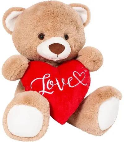 Ursuleț de pluș Stip - Valentin, 30 cm
