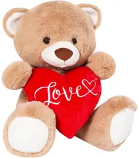 Ursuleț de pluș Stip - Valentin, 30 cm