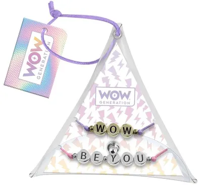 WOW Generation Hryvnia set - Cu un mesaj, 2 broșe, asortiment
