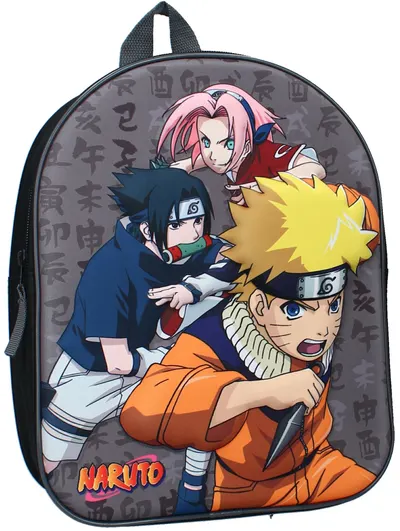 3D Ghiozdan pentru grădiniță Vadobag Naruto - Ninja In Training