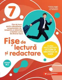 Fișe de lectură și redactare. Clasa a VII-a - Paperback brosat - Cristina Cergan, Cristina Radu, Iris Tănăsescu
