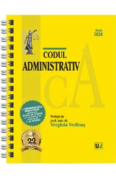 Codul administrativ Martie 2026 Ed.Spiralata