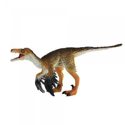 Figurină Mojo Animal Planet - Dinozaurul Troodon, cu maxilar mobil