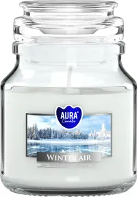 Lumânare parfumată Bispol Aura - Winter Air, 120 g