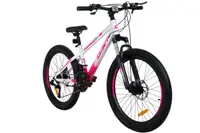 Bicicleta mtb 9-12 ani 24 inch solidă cadru 11" amortizare Davi Bonita Pro