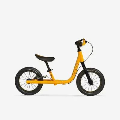 Bicicletă fără pedale 12 inch alu Runride 900 Galben Copii