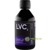 LVC3 - Vitamina C, D3, K2 + Zinc Lipozomale 240ml