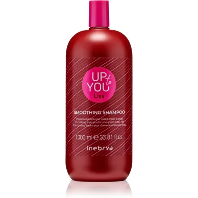 Inebrya Up To You Liss Smoothing Shampoo sampon pentru indreptarea parului pentru par indisciplinat 1000 ml