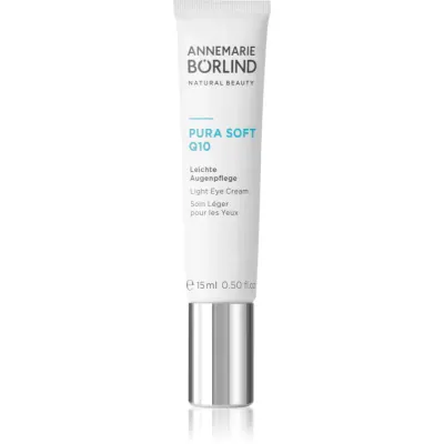 ANNEMARIE BÖRLIND PURA SOFT Q10 cremă ușoară pentru zona ochilor 15 ml