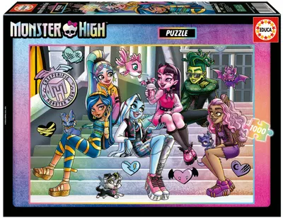 Puzzle Educa din 1000 de piese - Monster High