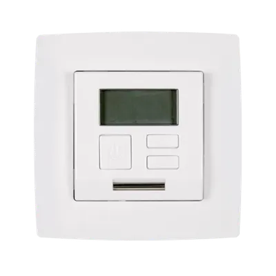 City Termostat Alb Metalic