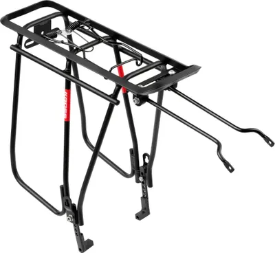 Portbagaj spate Kross TRAVELRACK 2026 negru, compatibil 24"–29".