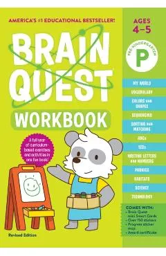 Brain Quest Workbook: Pre-K Revised Edition