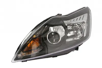 Far fata stanga (D1S H1, electric, cu motor, culoare interior: negru, culoare semnalizator: galben) potrivit FORD FOCUS II, FOCUS II KOMBI