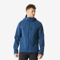 Geacă Protecție vânt Softshell Trekking MT500 Albastru Bărbați