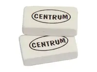 Radiera pentru creion, alba, mini, Centrum
