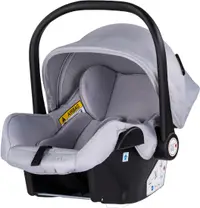 Scoică auto Chipolino - Aura, i-Size, 40-87 cm, gri tulbure