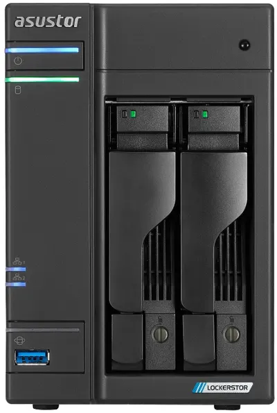 Dispozitiv NAS Asustor - Lockerstor AS6702T, 4GB, negru