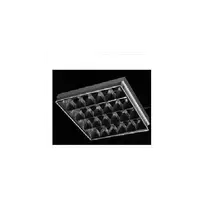 Lampa St 2x18 W Aluminiu Specular Dublu-Parabolic Dark-Light 60 Grade - Alma