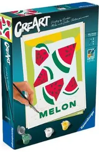 Pictura pe numere: Pepene