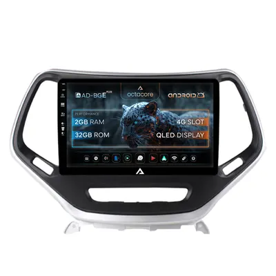 Navigatie Jeep Grand Cherokee (2015+), Android, E-Octacore 2GB RAM + 32GB ROM, 10.1 Inch - AD-BGE10002+AD-BGRKIT285
