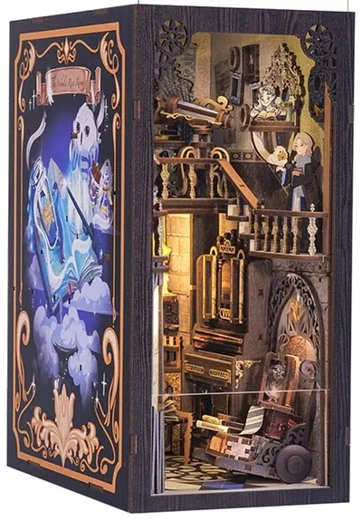 Model de asamblat CuteBee - Nebula Common Room (350 piese)