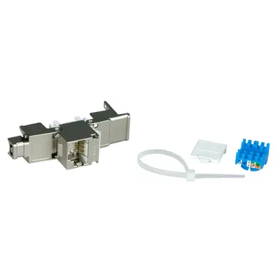 Modul TOOLLESS LINE RJ45 ecranat, Cat.6a 10GB (SFB)