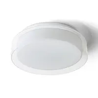 VENICE LED 30 Plafoniera sticla clara/opal-colored sticla/crom 230V LED 12W IP44 3000K
