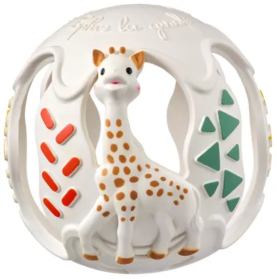 Minge, de stimulare senzorială pentru bebeluși Sophie la Girafe