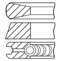 Set segmenti piston GOETZE ENGINE 08-122200-00