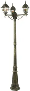 Lampă de grădină Rabalux - Monaco 8186, IP43, E27, 3 x 60W, bronz