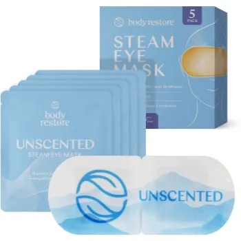 Body Restore Steam Eye Mask Unscented mască pentru zona ochilor fara parfum