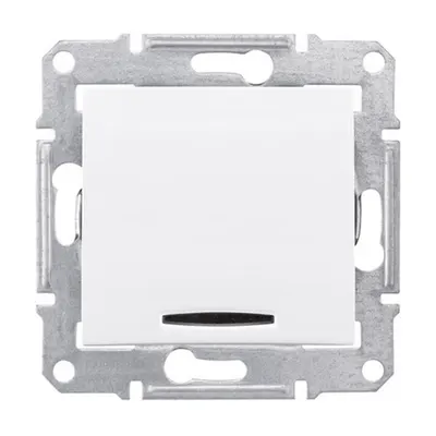 Intrerupator cu LED 10 AX SEDNA SCHNEIDER crem