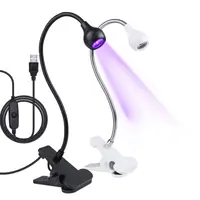Lampă UV/LED Ajustabilă Easy Flex 360° Negru – 5W | FSM Romania