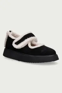Inuikii balerini din piele întoarsă Shearling M.J.