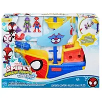 Set de joaca cu figurine, Spidey and his Amazing Friends, Nava piratilor, Water webs, G0666