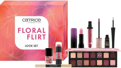 Catrice Set Floral Flirt Look, 7 piese