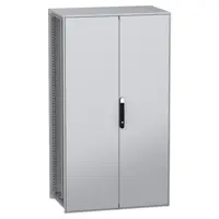 Dulap modular, cu montaj pe pardoseala, PanelSeT SFN, din otel decarbonizat(verde), 1800x1000x600mm, IP55, cu placa de montaj, 2 usi