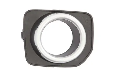 Element bara fata Dreapta potrivit LAND ROVER DISCOVERY IV 2009-2018 (rama de argint, cu orificii lampa ceata, negru)