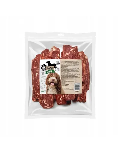 MR. PRETZEL Fâșii rață și cod 500 g gustare pentru câini