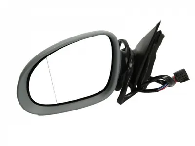 Oglinda stanga VW PASSAT B6 intre 2005-2010 electrica, incalzita, asferica, cu carcasa, cu semnalizare, pliabila electric, cu lumina exterioara, cu 9 pini